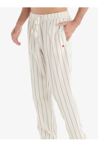 Blackspade Erkek Pantolon 40722 - Bordo Çizgili Bordo