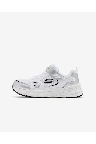 Skechers Retro-graph Büyük Kız Çocuk Beyaz Spor Ayakkabı 303692l Wsl Beyaz