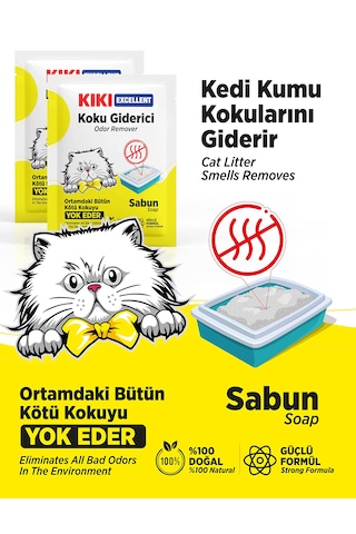 Kedi Kumu Koku Giderici - 25gr / Sabun Kokulu