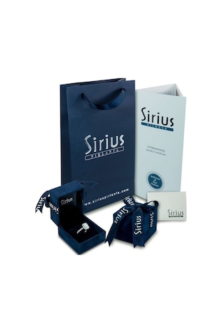 Sirius 0,85 Karat Pırlanta Ve Zümrüt Taşlı 18 Ayar Küpe 0801E0063