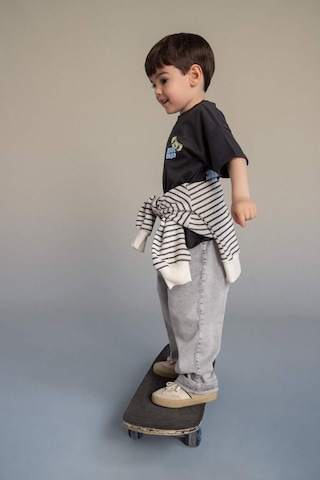 Defacto Beli Lastikli Jean Pantolon Erkek Bebek G7555a526spnm55 Gri-nm55