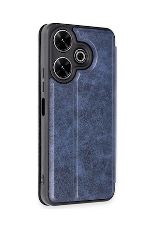Newface Xiaomi Redmi 13 4g Kılıf Flip Cover Semeglbl - 56 - Lacivert