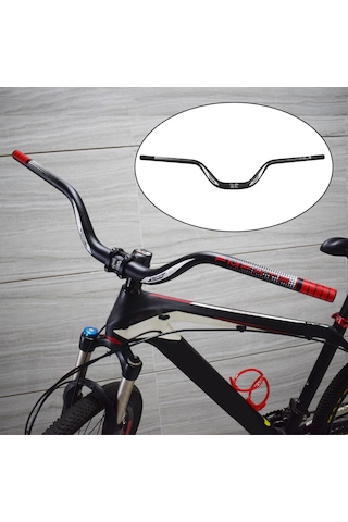 Suntek Dağ Bisikleti Gidon 31.8Mm 720/780Mm Ekstra Uzun 780-Mm-Siyah