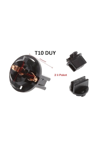 T10 Duy Gösterge Tavan Ampül Duy 2 Li Paket (487085046) T10 Duy Gösterge Tavan Ampül Duy 2 Li Paket (487085046)