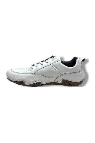 Sayar 362-26 Hakiki Deri Comfort Casual Erkek Ayakkabı Beyaz