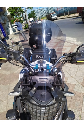 MONDiAL RX3i EVO UZUN Ön CAM AÇIK FÜME ZEUS 47CM 4MM 10CM UZUN RX3