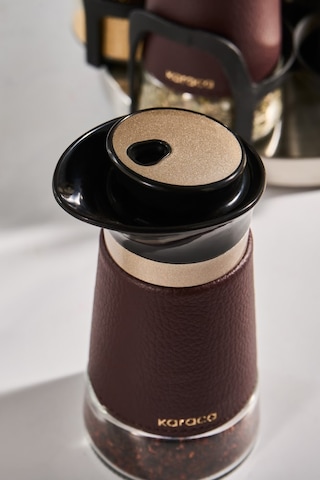 Karaca New Latin 7 Parça Standlı Yuvarlak Baharat Seti 100 Ml Kahverengi