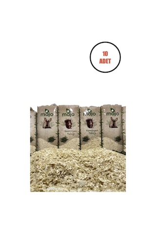 Majo Tavşan Hamster Ginepig Tozsuz Çam Talaşı 10'lu 15 L