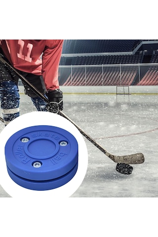 Homyl Roller Hokey Diski Uygulama Hediyesi Oyun Eğitimi Mavi Mavi