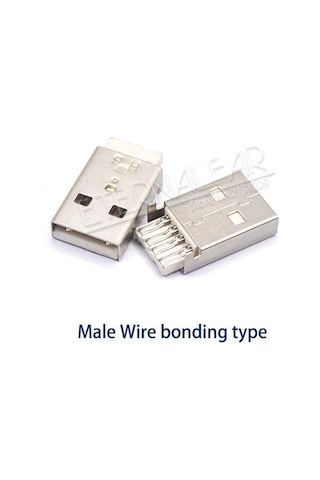 Agoodshop Usb20 Tarzı 20 Adet Usb 2.0 Tip A Çift Katmanlı 90 Derece Bükülmüş Dişi Soket Konnektör Seti - Rohs Sertifikalı - Yurt Dışından