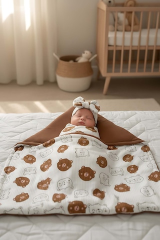 Mini Ayıcıklı Bebek Battaniyesi