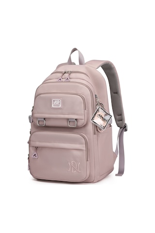 Xiyyadms Kadınlar İçin Su Geçirmez Vintage Laptop Çantası, Omuz Dostu Çiçek Desenli Günlük Sırt Çantası Çok Renkli