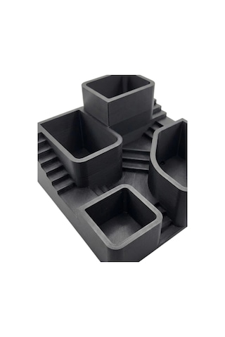 3d Kaktüs Saksı Seti Çok Bölmeli Modern Dekoratif Masaüstü Bitki Standı