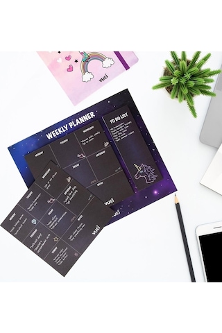 Masa Üstü Haftalık Planlayıcı Defter