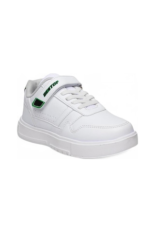 Bluefeet Bst Beyaz Cilt Erkek Çocuk Sneaker Spor Ayakkabı Beyaz