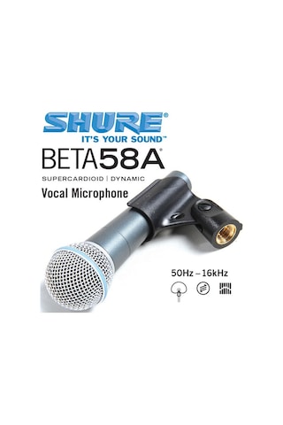 Shure Beta58a Vokal Mikrofon