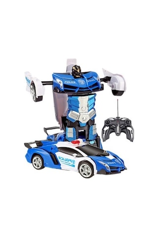 31 Cm Şarjlı Uzaktan Kumandalı Robota Dönüşen Araba 0736