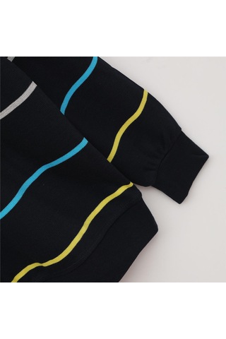 Dio Rise Erkek Uzun Kol İnce Bisiklet Yaka Sweatshirt - Czt-178 - Lacivert Lacivert