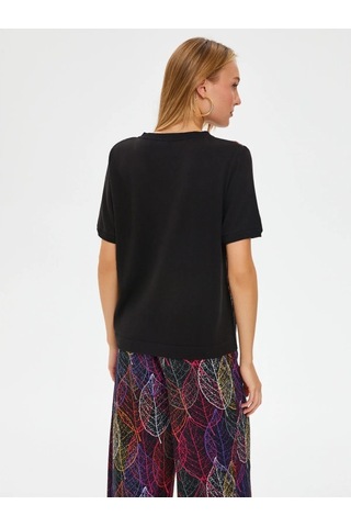 Faik Sönmez Kadın Bluz U67658 Siyah