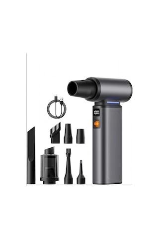 Violent Turbo Jet Fan Süpürge Özellikli 130000rpm Ultra Güçlü Motor Güçlü Vakum 4000mah Bataryalı F1
