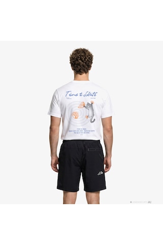 Anta Anta Skate Erkek Beyaz T-shirt 852628120 2800324