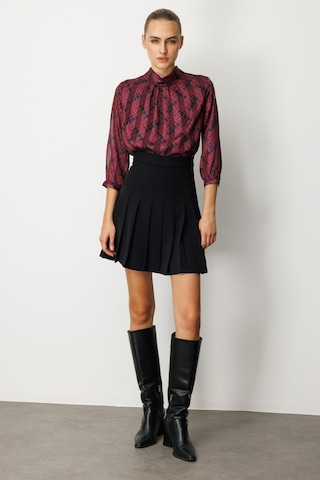 Ekol Kadın Piliseli Tenis Etek 2005 Siyah Siyah