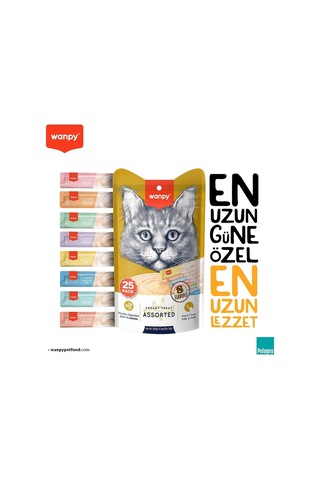 Karışık Sıvı Kedi Ödülü 25x14 Gr