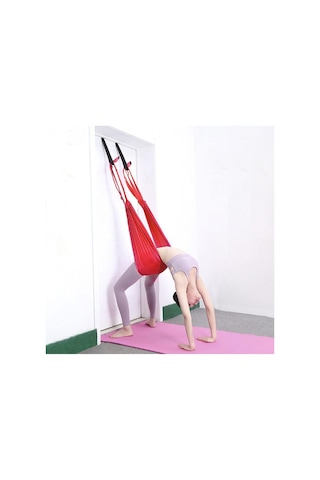 Bundera Yoga Plus Hamağı Pilates Fitness Askılı Yoga Denge Spor Aleti Çok Renkli