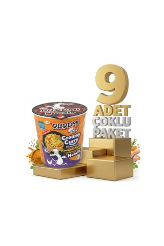 Dudomi Bardak Kremalı Körili Tavuk 9x80 Gr