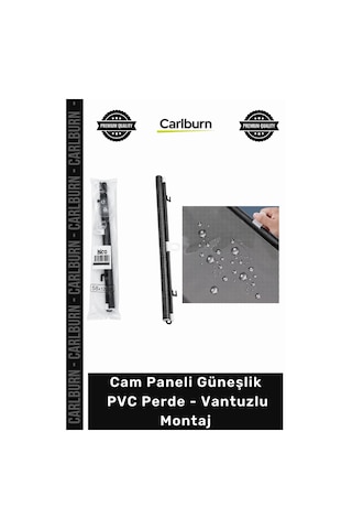 Özel Üretim Isı Yalıtımlı Makaralı Stor Ofis Araç Cam Paneli Güneşlik Pvc Perde Vantuzlu Montaj