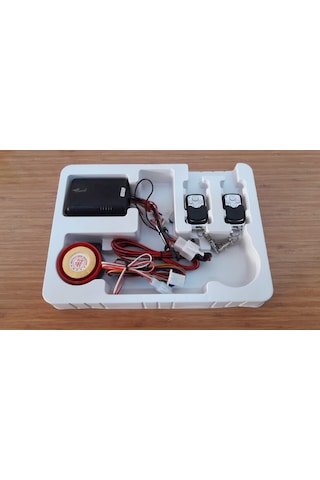 İnwells Motor Alarm Seti Çift Kumandalı Motorsiklet Alarmı