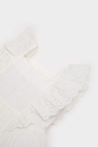 DeFacto Kız Bebek Kolsuz Poplin Yazlık Elbise E8395A525SMER105