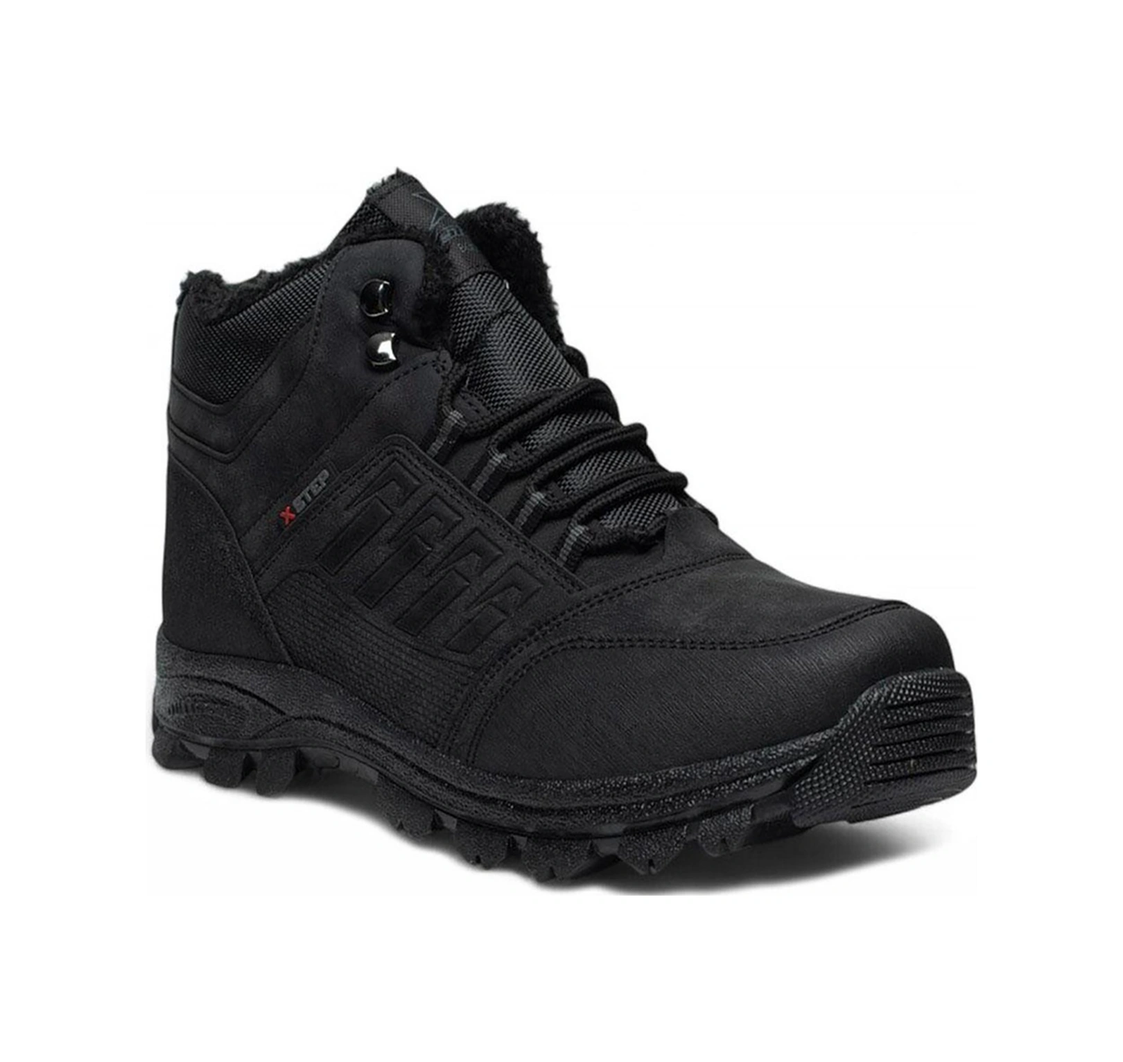 Celira Xsp Siyah Büyük Numara Erkek Kışlık Bot Ayakkabı Siyah