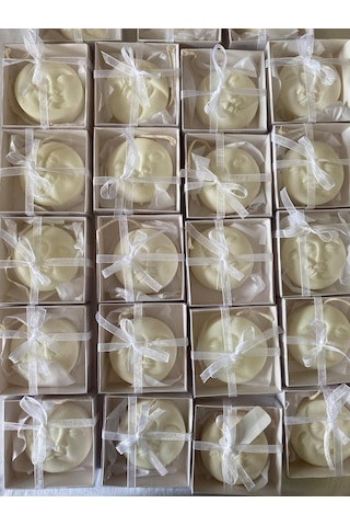 Premium Kalite Hediyelik Mum %100 Soya Güneş Ve Ay 25 Adet