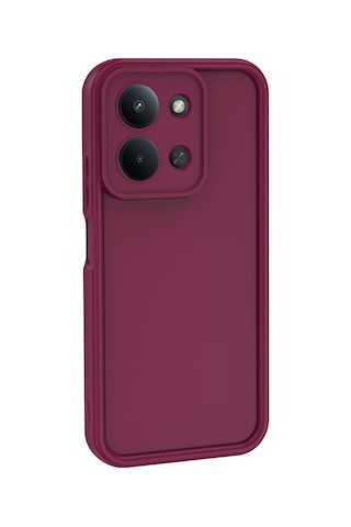 Redmi 15c Kılıf Kamera Korumalı Zore Ananas Kapak - Koyu Yeşil Koyu Yeşil