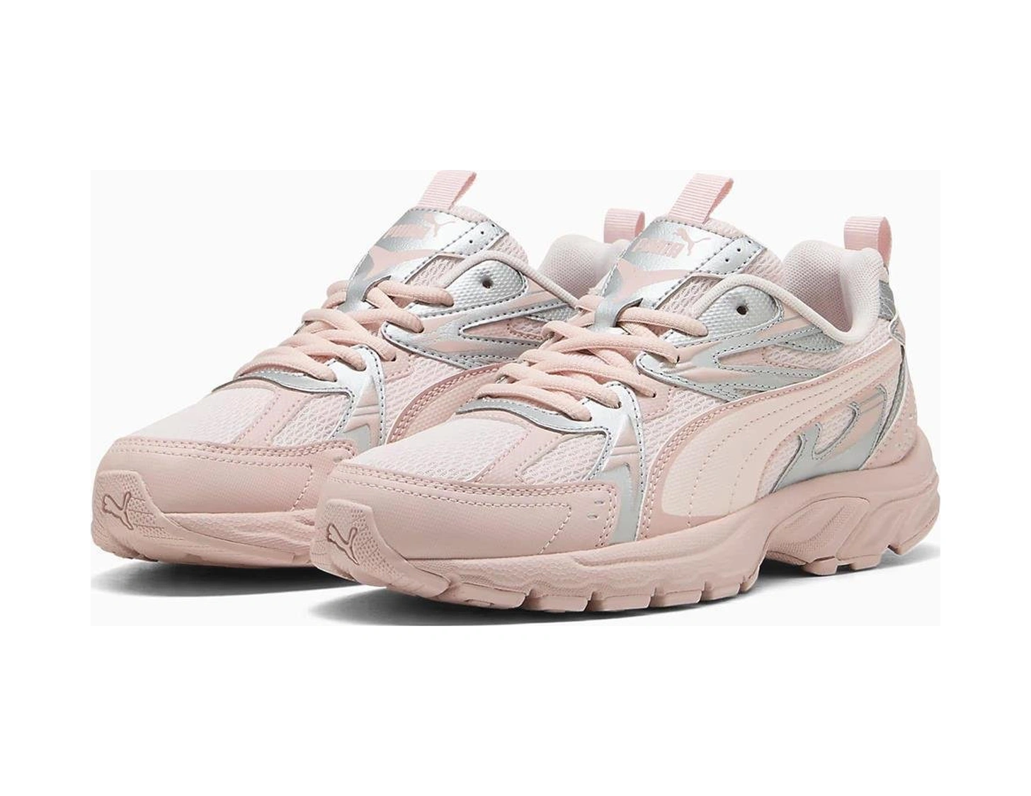 Puma 402623 07 Milenio Tech Pembe-gümüş Kadın Spor Ayakkabı Pembe