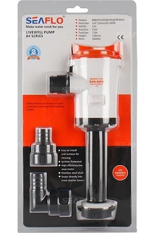 Seaflo  Livar Pompası 800 Gph Dikey 12 V