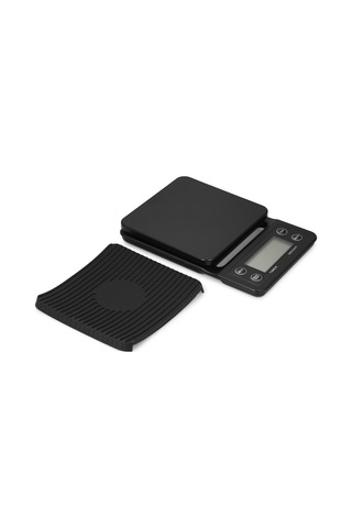 Geeroyoo Siyah/koyu Bordo Renk Seçenekli, 5kg Kapasiteli, Lcd Ekranlı Mutfak Terazisi Aaa Pil Dahil Değil Siyah