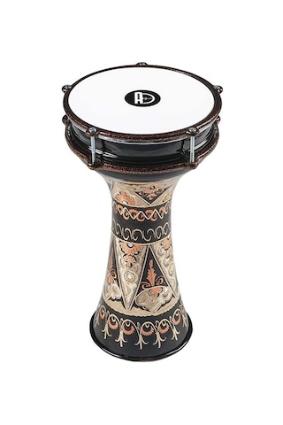 Agean Copper Fiske Darbuka With Hand Engraving No: 3 Darbuka