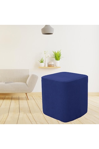 Suntek Magideal Kare Ayaklık Osmanlı Örtüleri Dekoratif Koyu-mavi