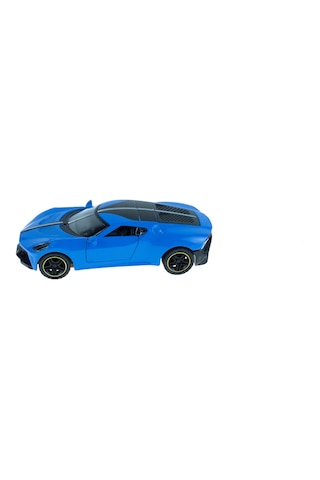 Oyuncak Metal Çek Bırak Süper Sport Araba Mavi 11 Cm