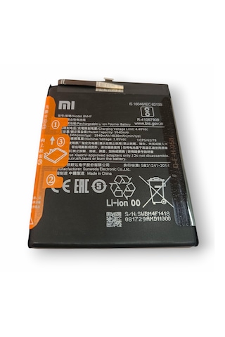 Xiaomi Mi 9 Lite Batarya Bm4f Mi A3 Uyumlu Yedek Batarya
