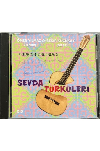 Plak Değildir Cd Dir Cd Ömer Yılmaz & Bekir Küçükay Sevda Türkü