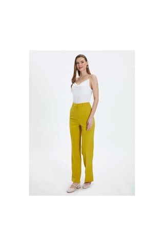 Selen Normal Bel Standart Sarı Kadın Pantolon 24ysl5141 Sarı