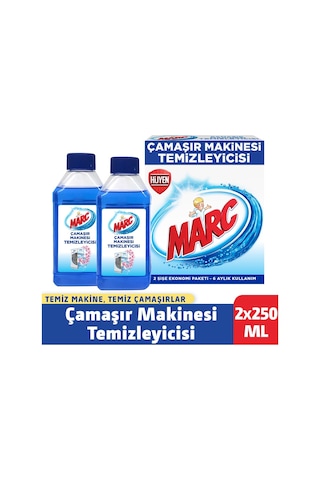 Marc Çamaşır Makinesi Temizleyici 4 Adet x 250 Ml.