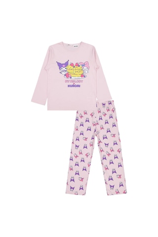 Kuromi 10-13 Yaş Pijama Takımı - Pembe 22330205725W3