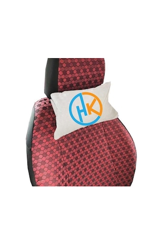 Kurumsal Logolu Araç Yastık Kılıfı Firma Logolu Özel Tasarım Promosyon Yastık Kılıfı Çok Renkli