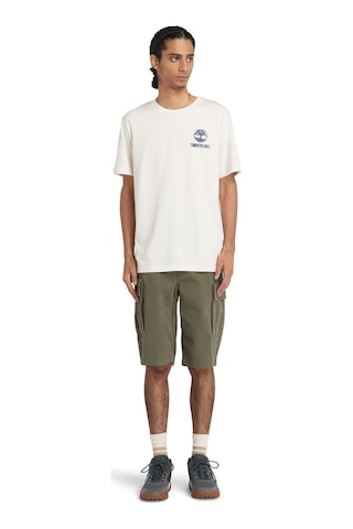 Timberland Short Sleeve Back Logo Graphic Tee Erkek T-shirt Tb0a5v7kcr31 Yeşil
