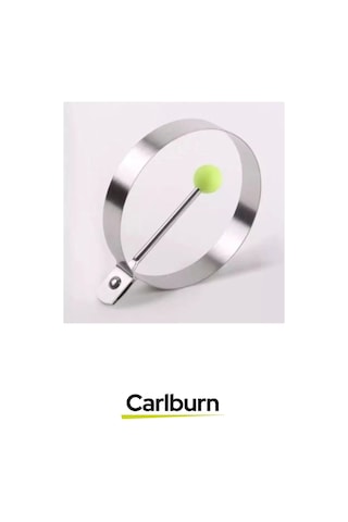 Yeni Seri Yanmaz Yapışmaz Pratik Görsel Şık Sunum Metal Yuvarlak Omlet Krep Kalıbı