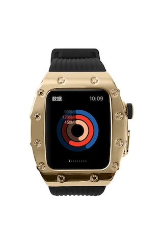 ​​​Apple Uyumlu  Watch 44 MM Kordon Metal Kasa Kordon 65